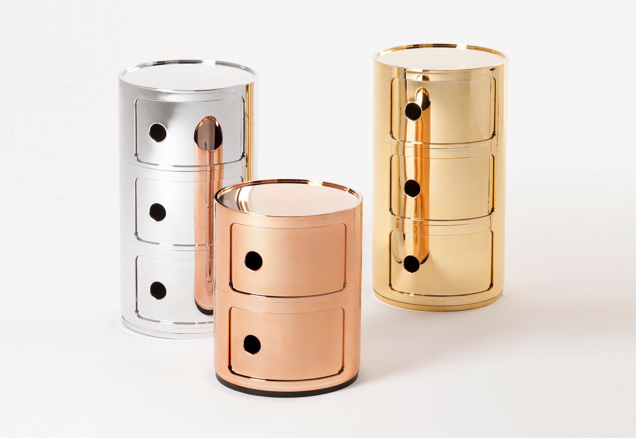 Componibili Round Storage by Kartell Furniture Accessories
